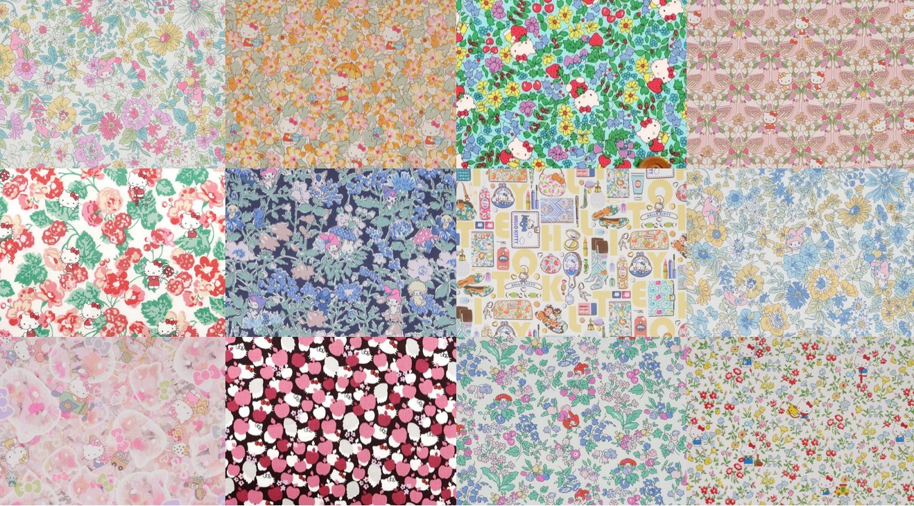 Liberty Japan x Sanrio Hello Kitty - My Melody & Little Twin Stars