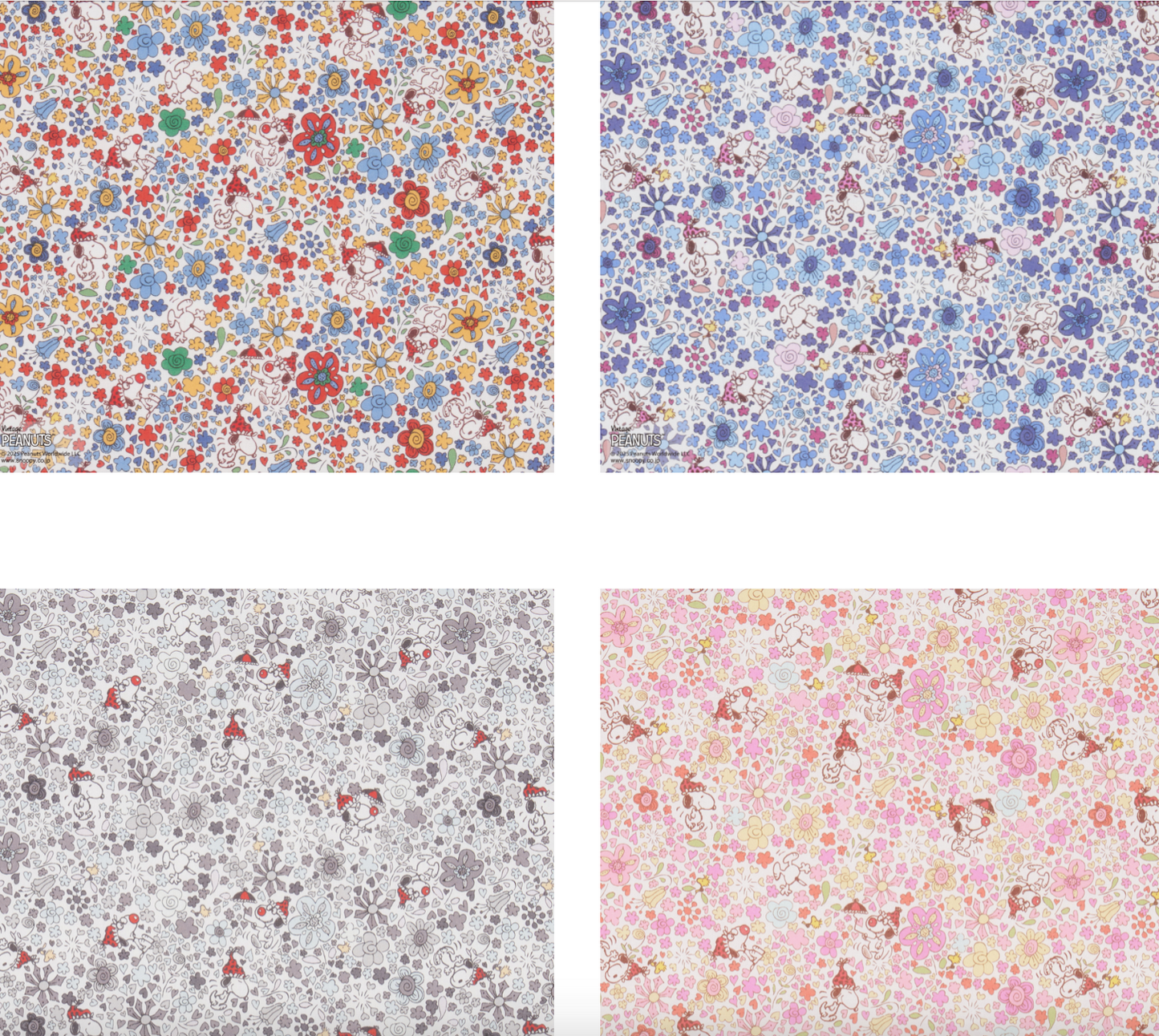 Peanuts x Liberty Fabrics Collection Vol.2 - Floral Delight