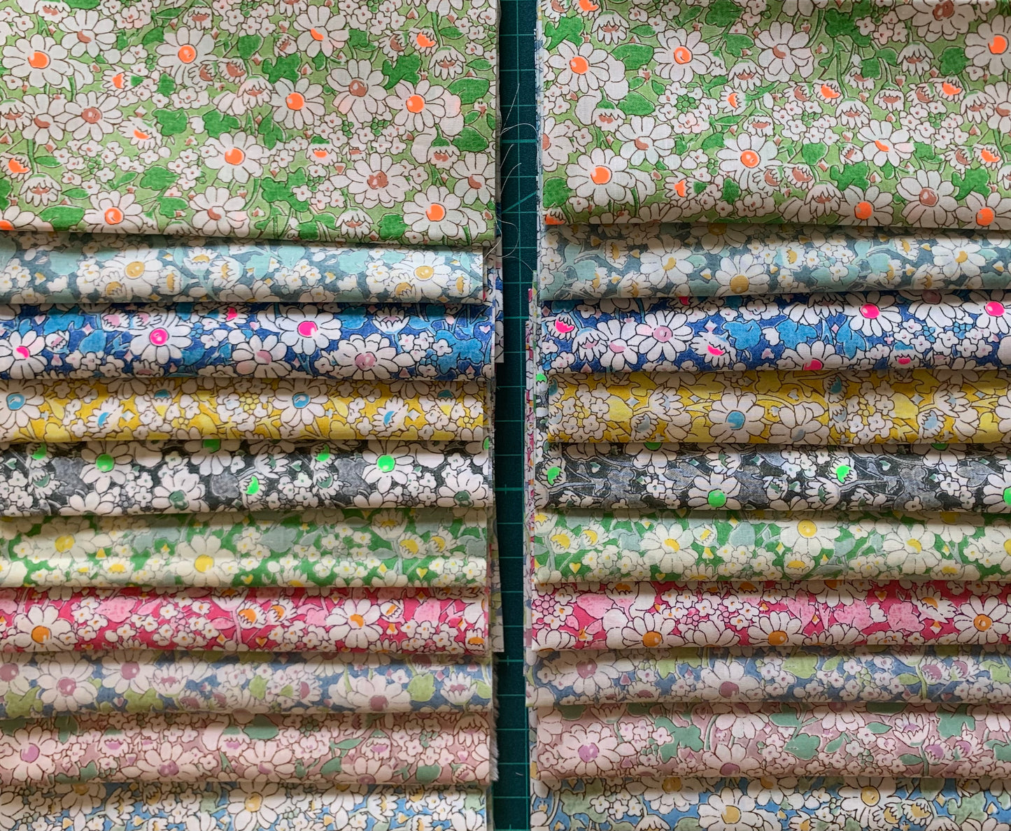 Liberty Japan - Alice W - Fabric set of 10pcs.