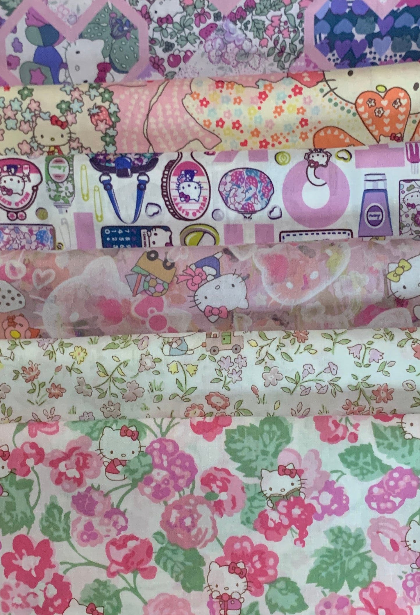 Liberty x Hello Kitty - Mini set of 6 - Pink mix