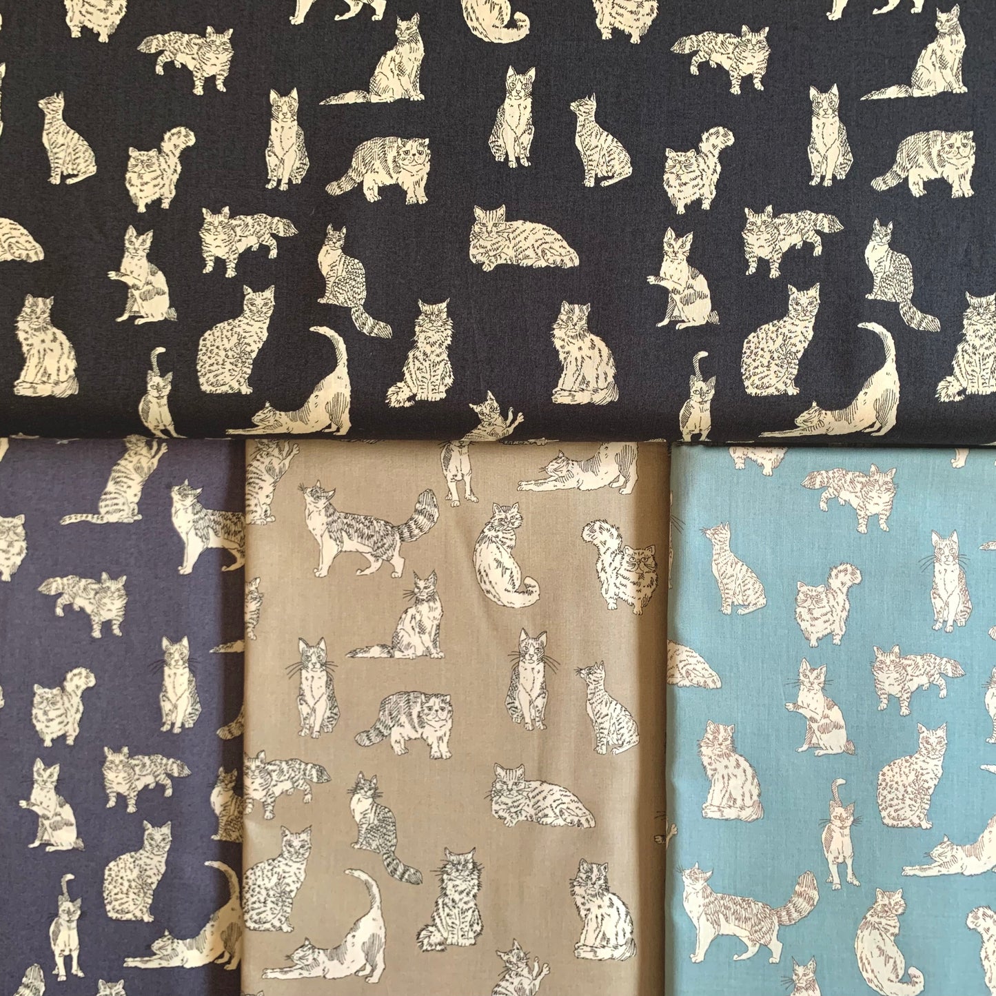 Liberty Animals 2023 AW - Bespoke Meow - fat quarter