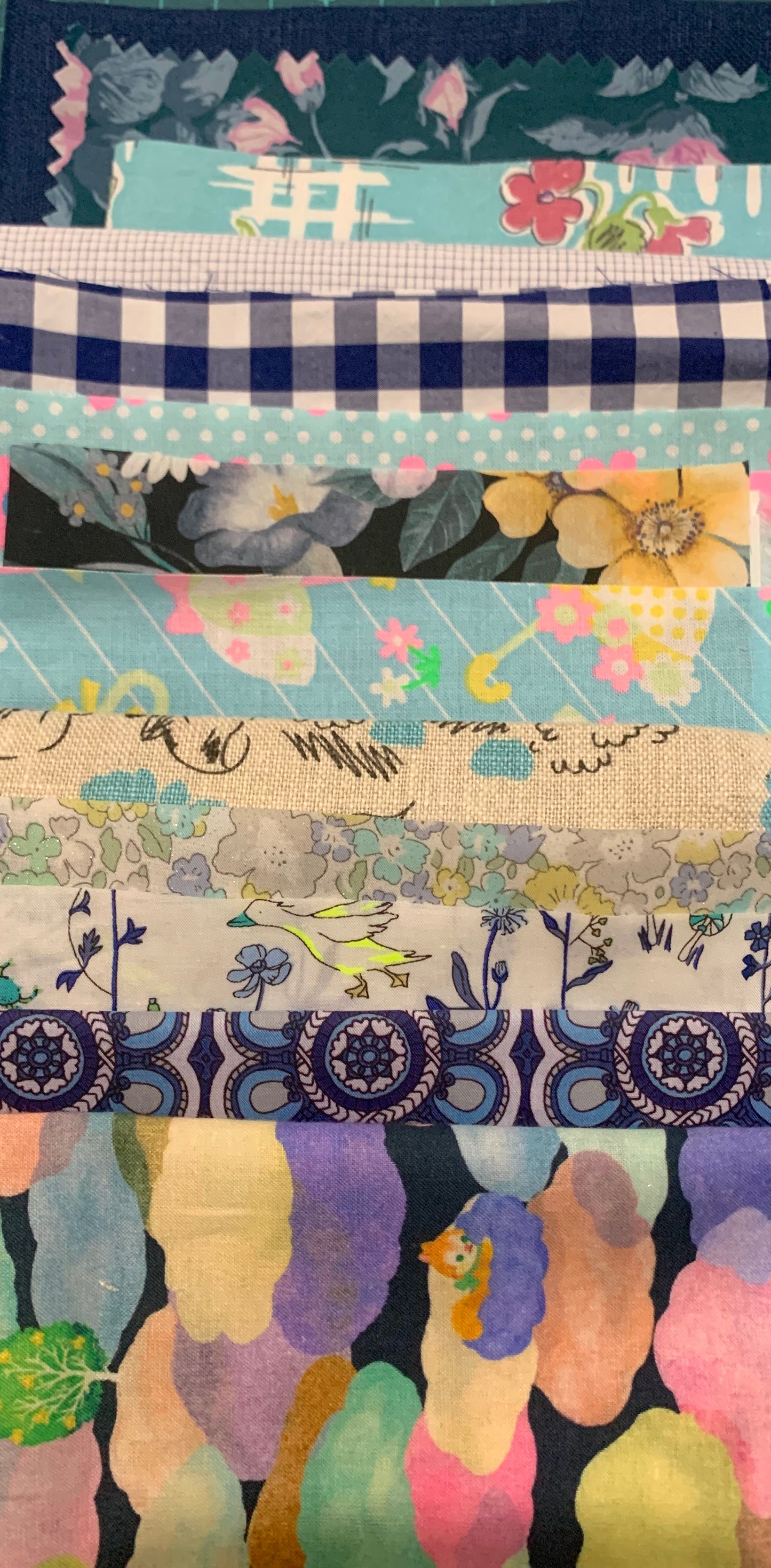 All sorts mix blue scrappy pack