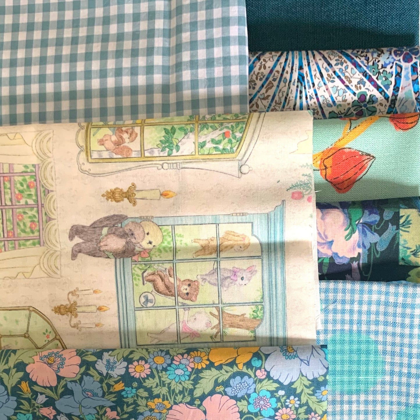 All sorts mix - Greenish Blue scrappy pack
