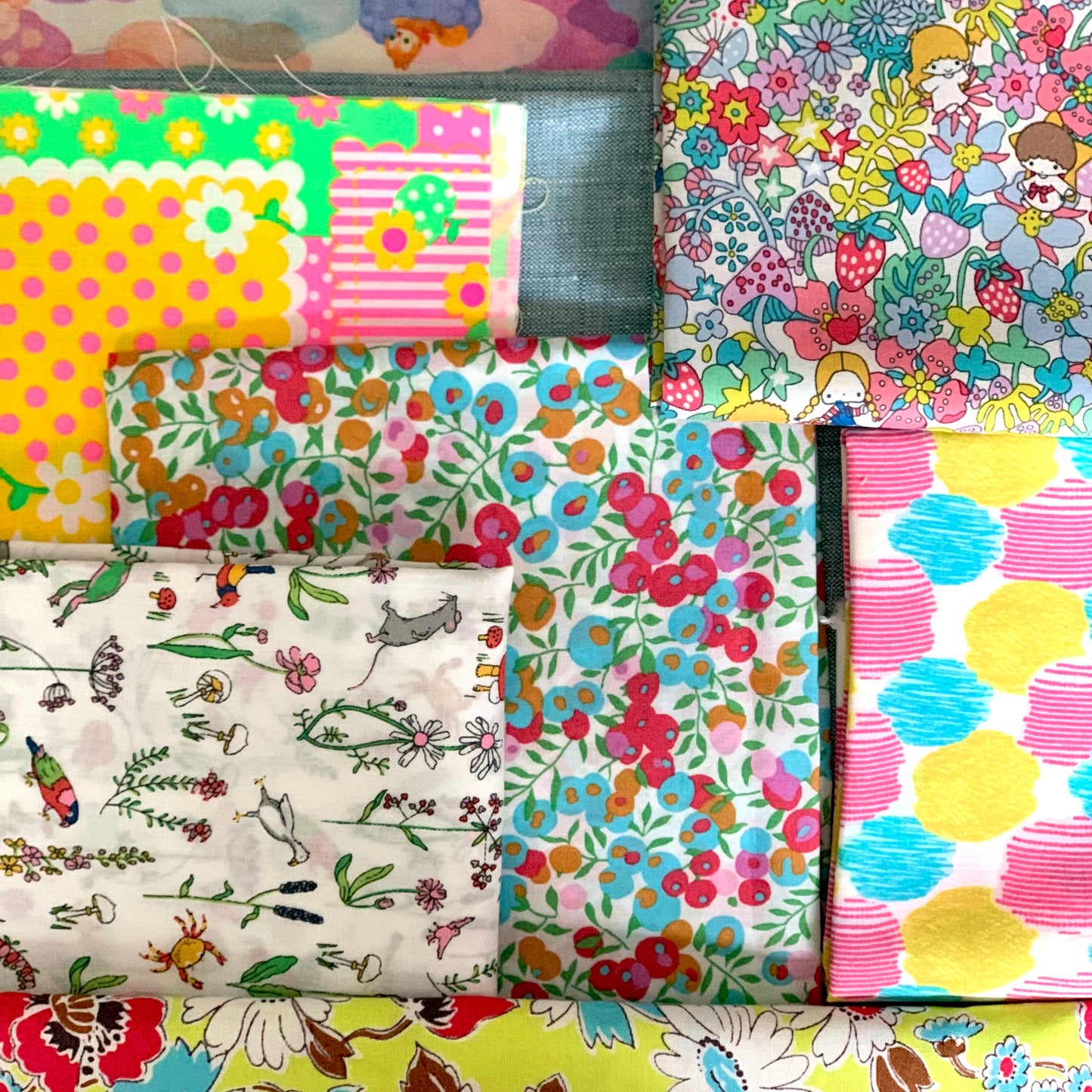 All sorts mix - colourful scrappy pack