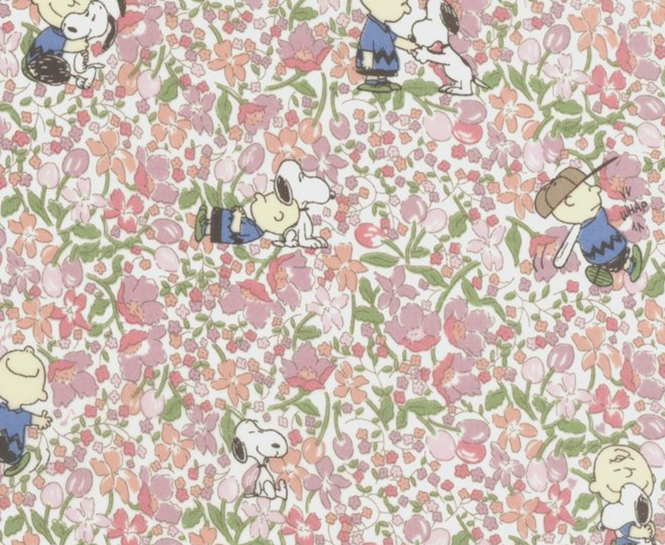 Liberty x Peanuts Collection 2024SS - Bespoke Charlie Brown's Flowers