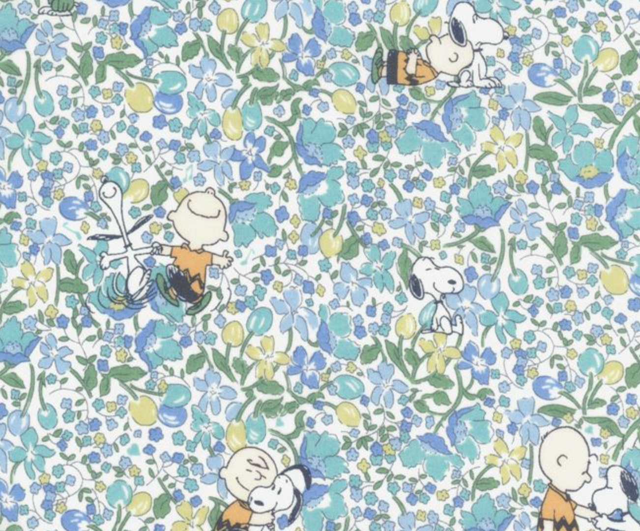 Liberty x Peanuts Collection 2024SS - Bespoke Charlie Brown's Flowers