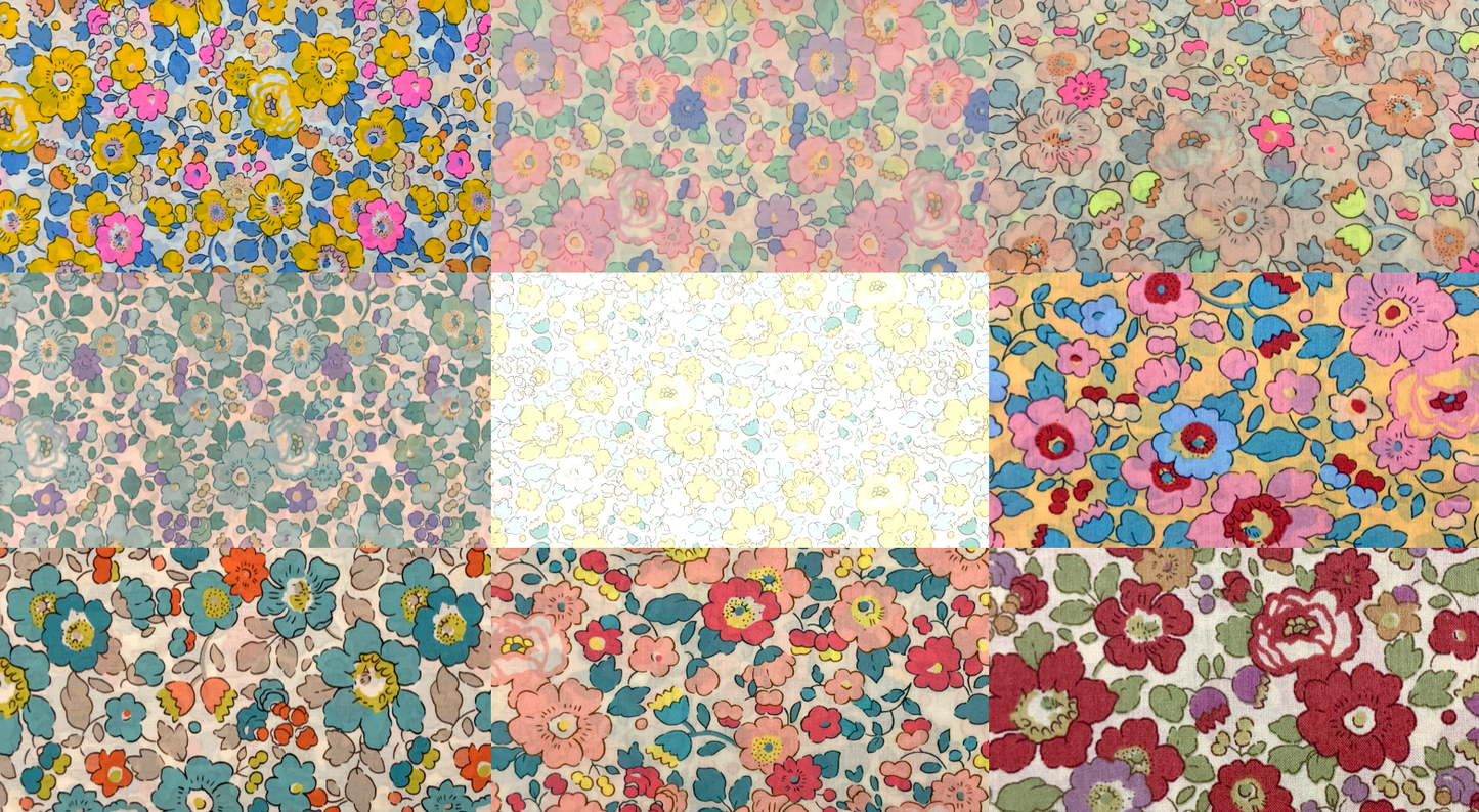 Liberty of London - Bespoke Betsy Oldies - fat quarter