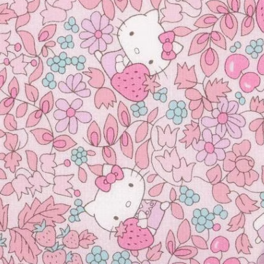 Liberty x Bespoke Hello Kitty - Strawberry Field J21A