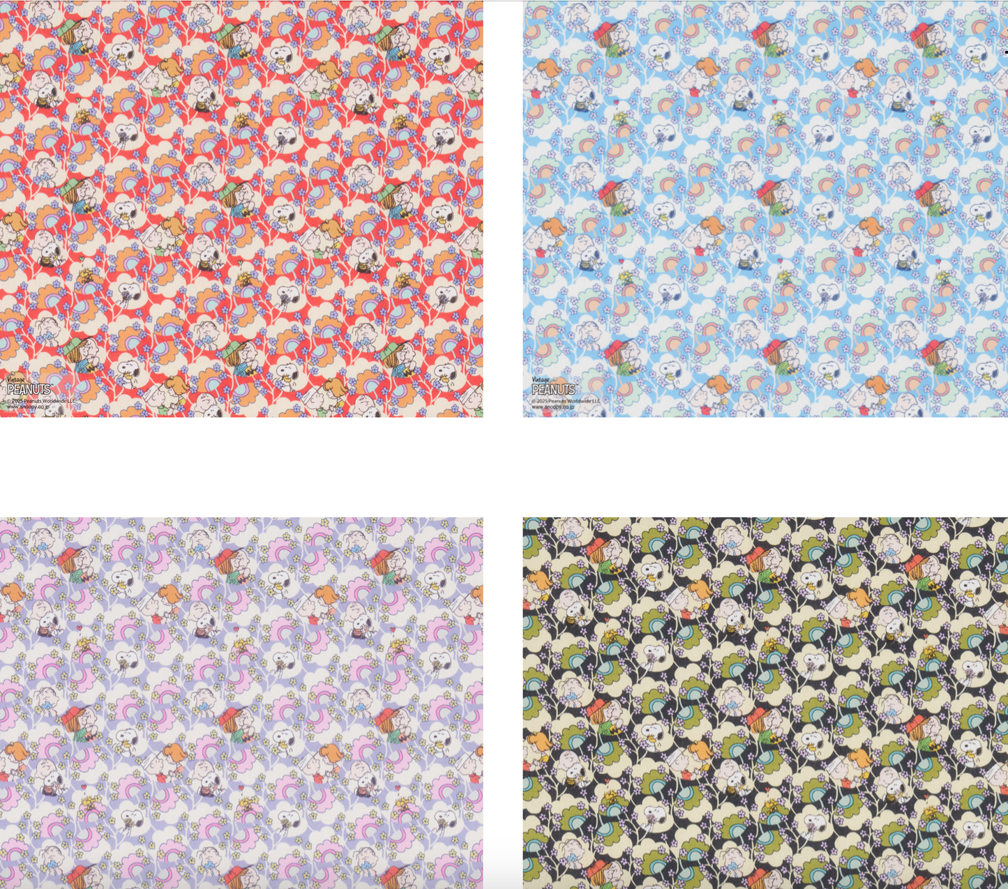 Peanuts x Liberty Fabrics Collection Vol.2 - Friendship Blooms