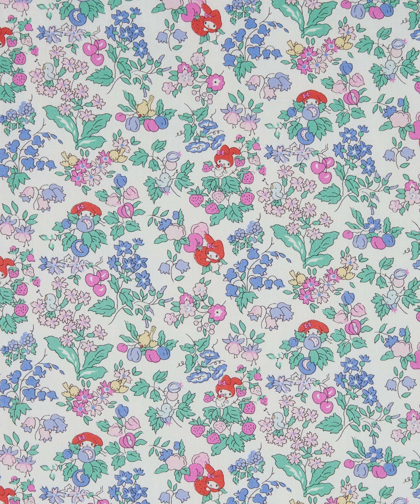 LIBERTY FABRICS CAPSULE COLLECTION MY MELODY & LITTLE TWIN STAR SS25 - Nancy Orchard