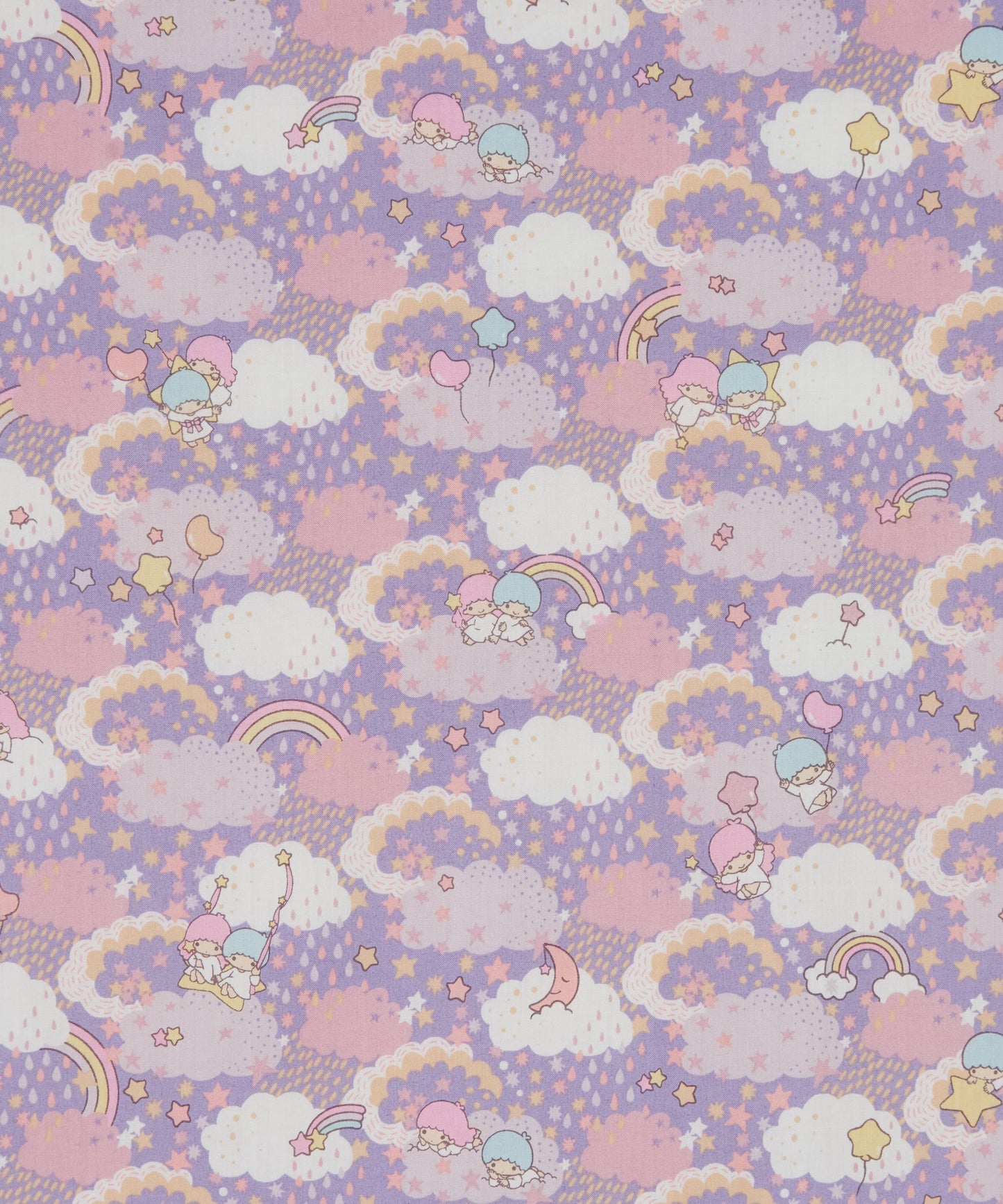 LIBERTY FABRICS CAPSULE COLLECTION MY MELODY & LITTLE TWIN STAR SS25 - Hiding Dreams