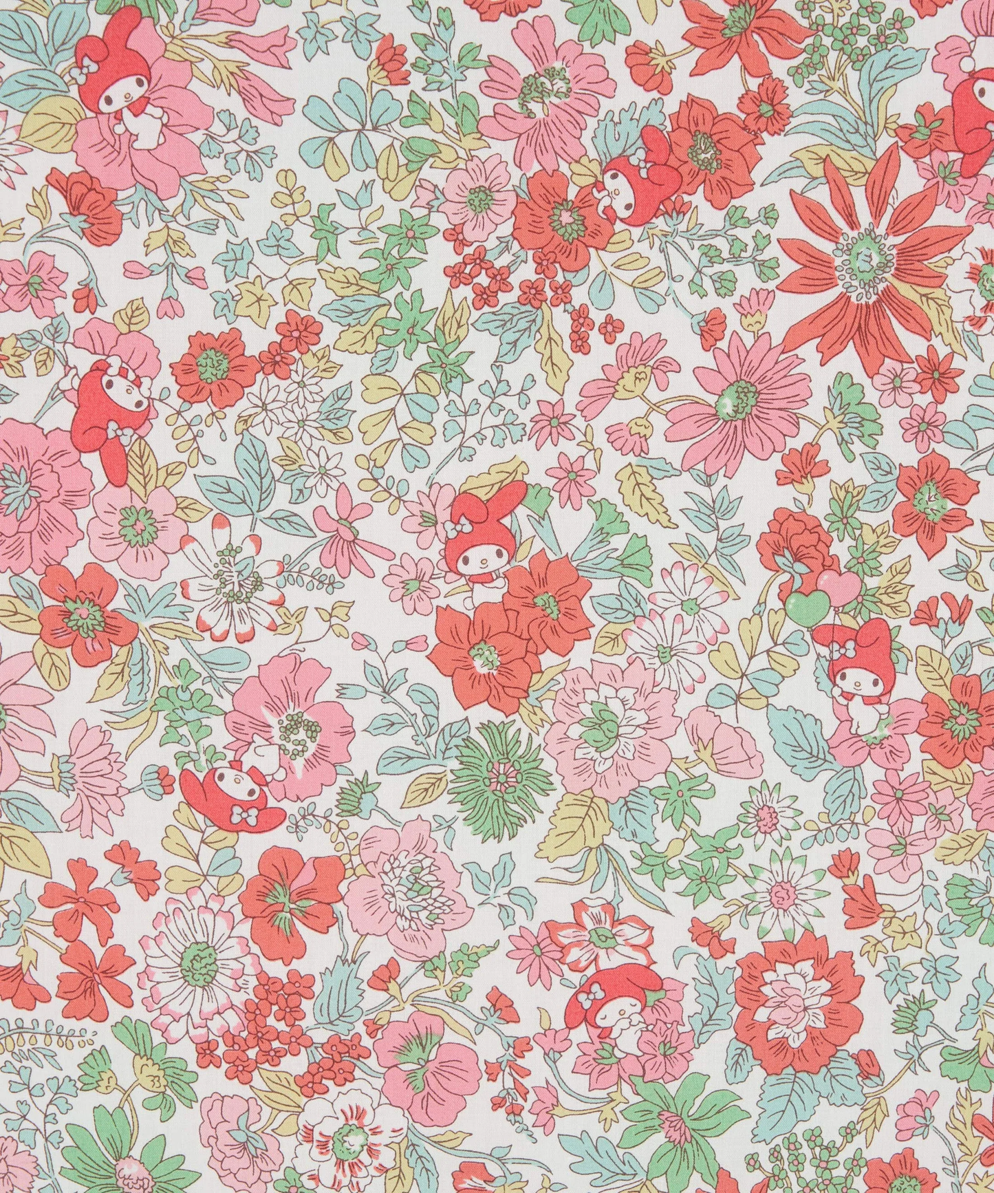 LIBERTY FABRICS CAPSULE COLLECTION MY MELODY & LITTLE TWIN STARS SS25 - Emily Song - Mini Set of 4