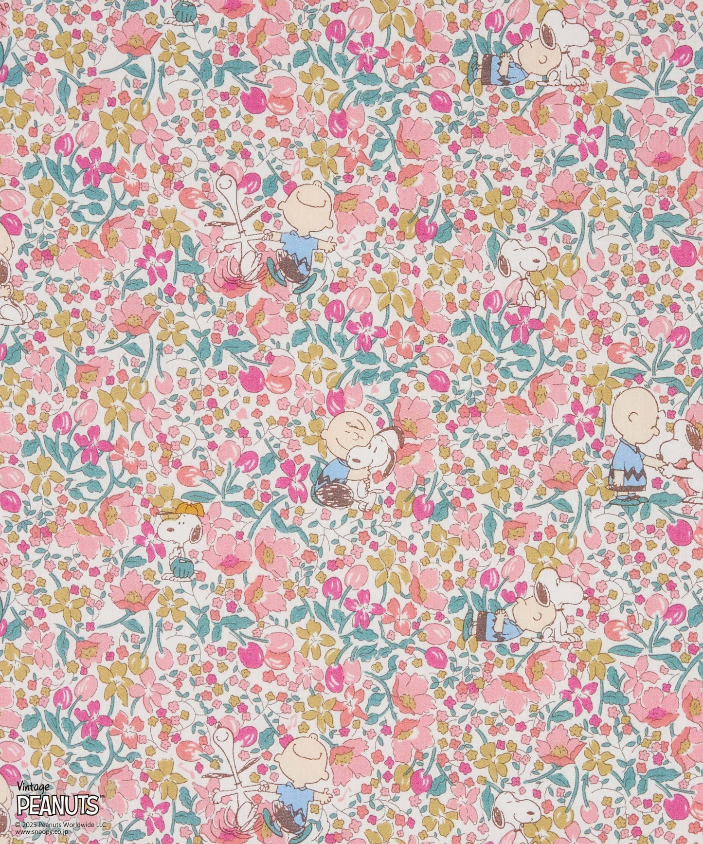 2025SS Liberty x Peanuts Collection - Charlie Brown's Flowers