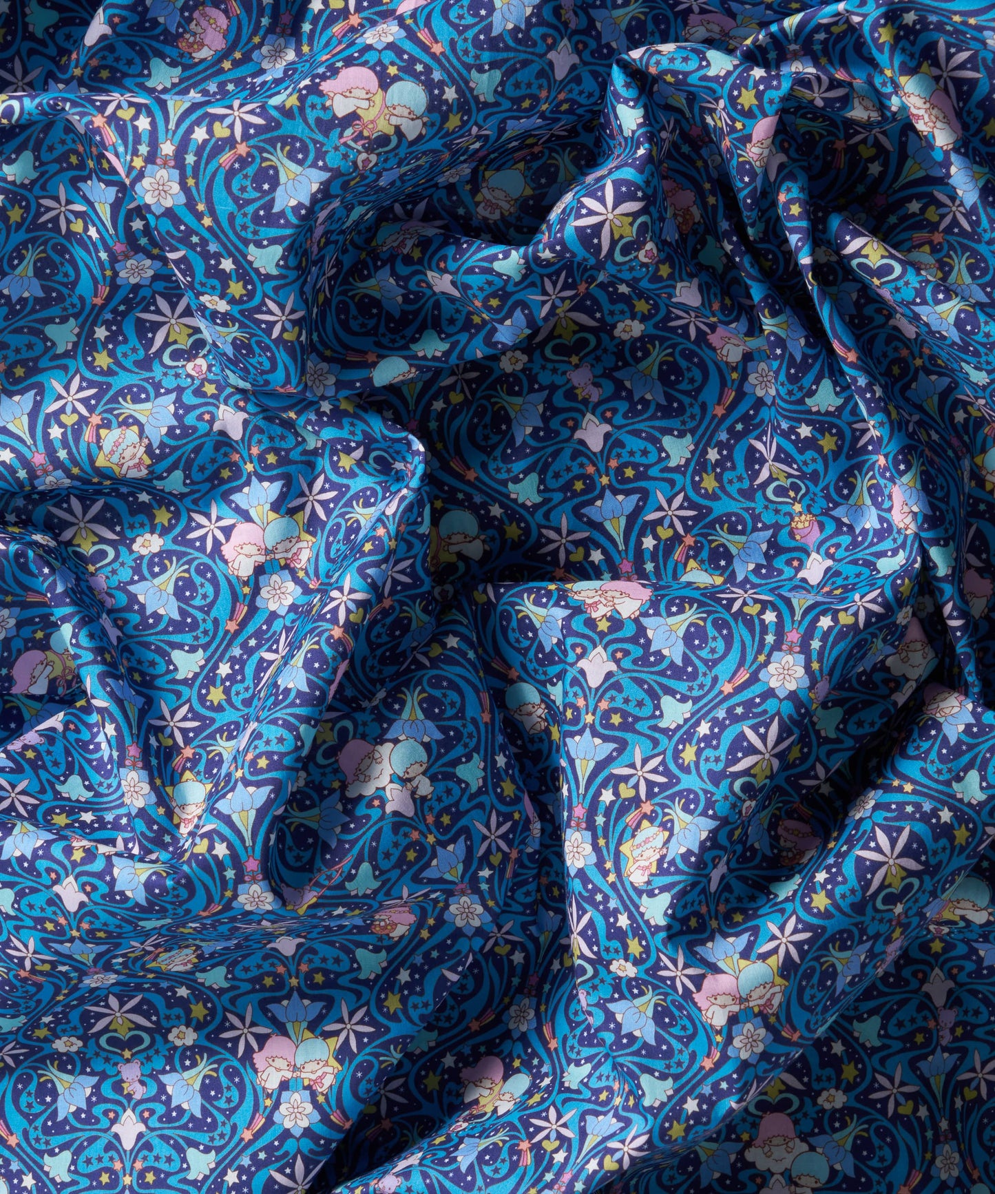 Liberty x Little Twin Stars 50th Anniversary Collection - Kiki & Lala Orchids J25A