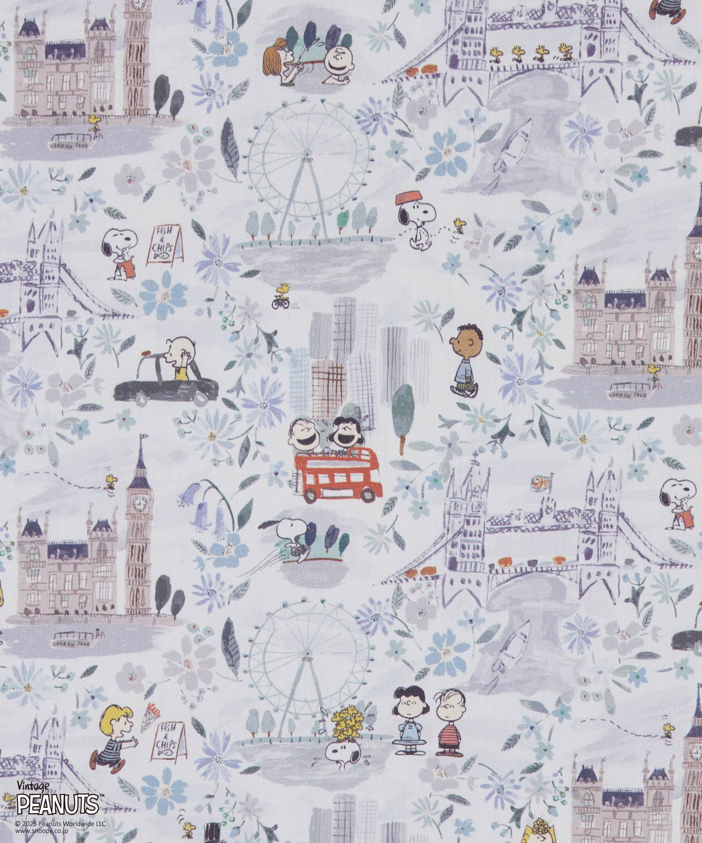 2025SS Liberty x Peanuts Collection - A London Adventure