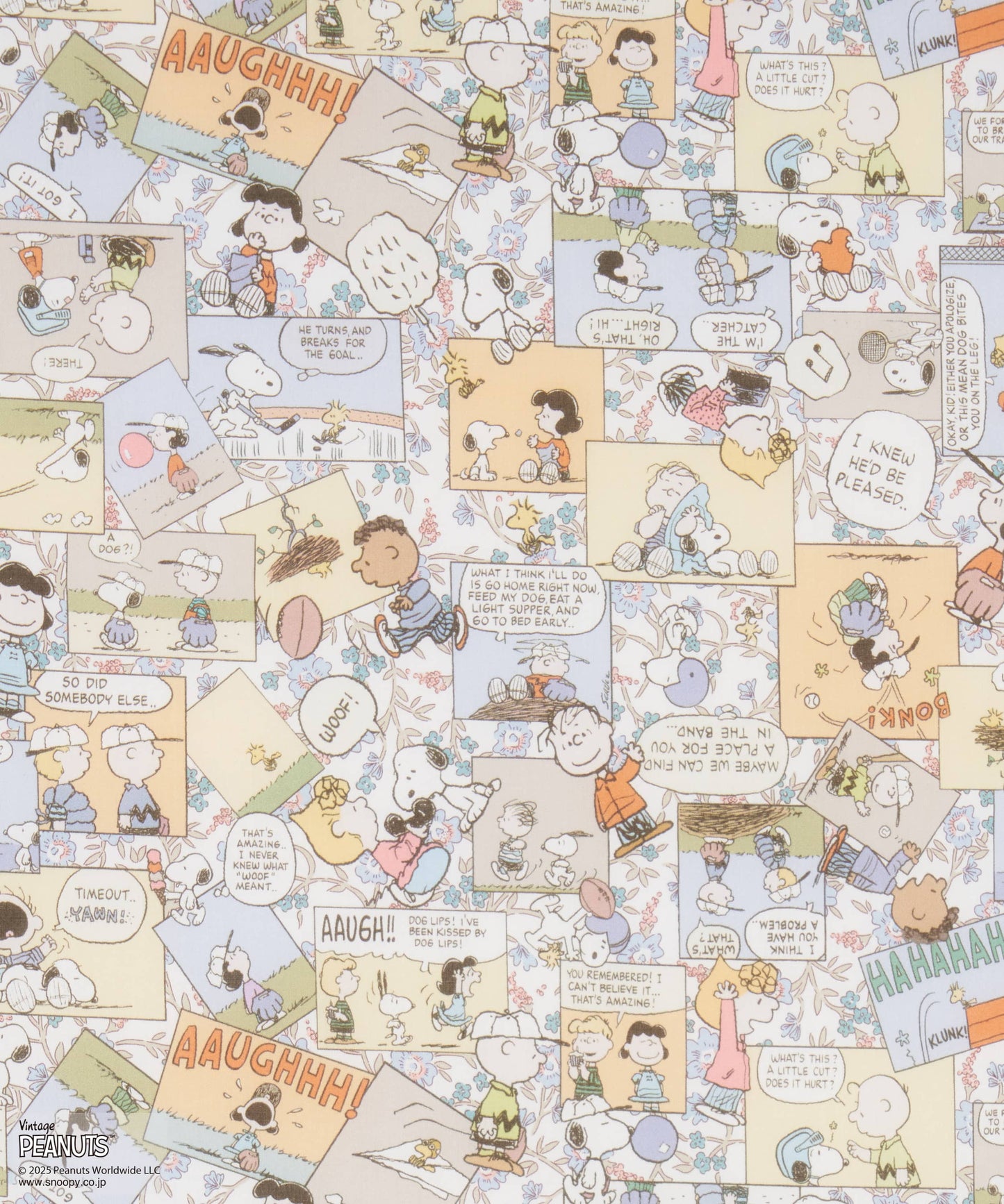 Peanuts x Liberty Fabrics Collection Vol.2 - Comic Strip Cosmos