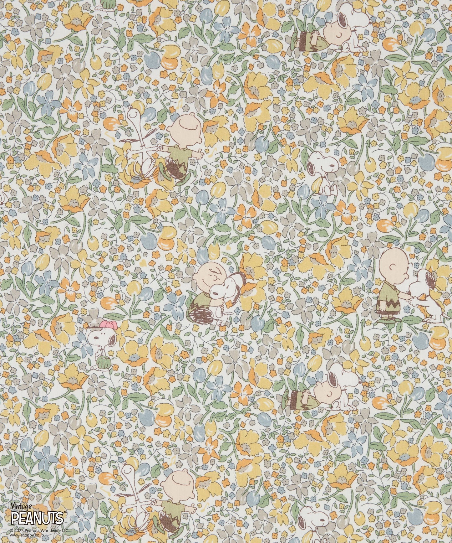 2025SS Liberty x Peanuts Collection - Charlie Brown's Flowers