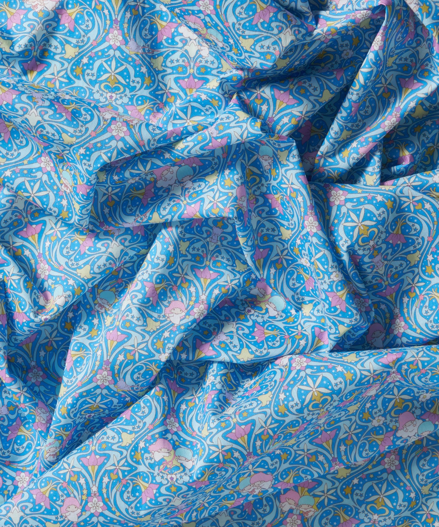 Liberty x Little Twin Stars 50th Anniversary Collection - Kiki & Lala Orchids J25C