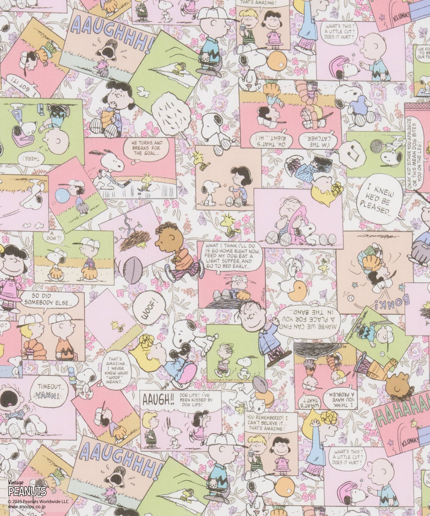 Peanuts x Liberty Fabrics Collection Vol.2 - Comic Strip Cosmos