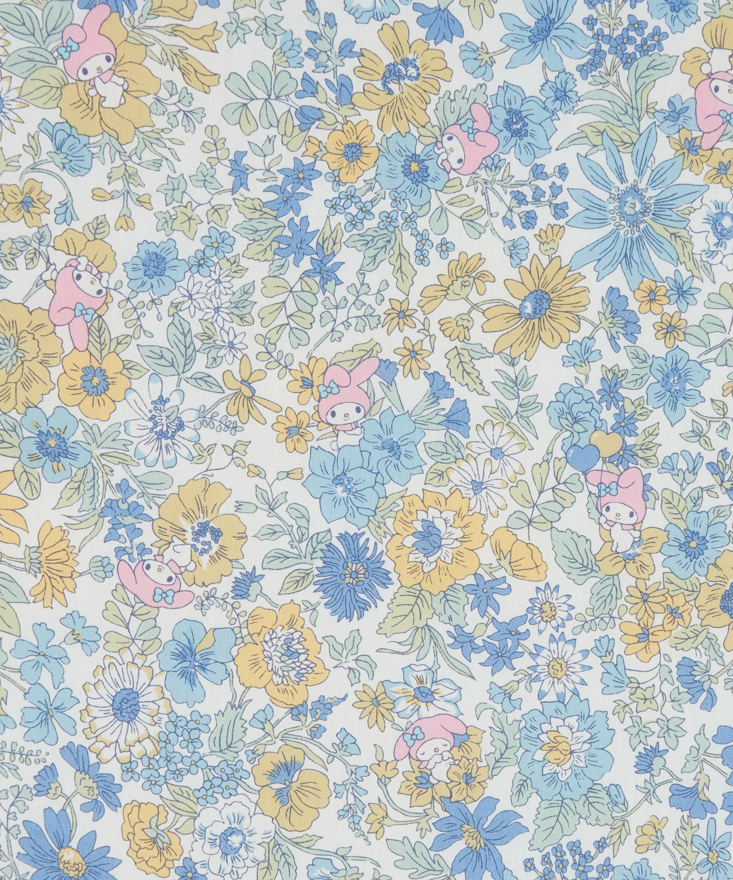 LIBERTY FABRICS CAPSULE COLLECTION MY MELODY & LITTLE TWIN STARS SS25 - Emily Song - Mini Set of 4