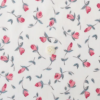 Liberty Japan - Metre Sale - Floating Flora - pink red mix - Limited Edition