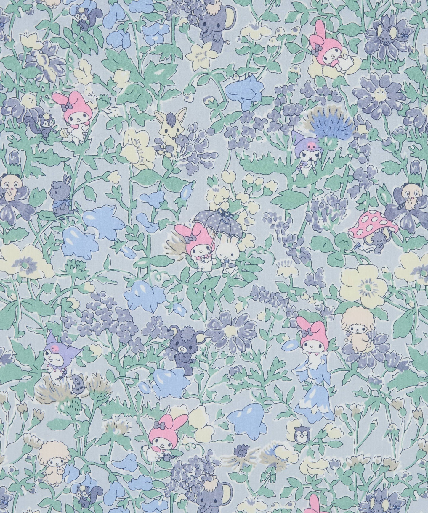 LIBERTY FABRICS CAPSULE COLLECTION MY MELODY & LITTLE TWIN STAR SS25 - My Melody's Party