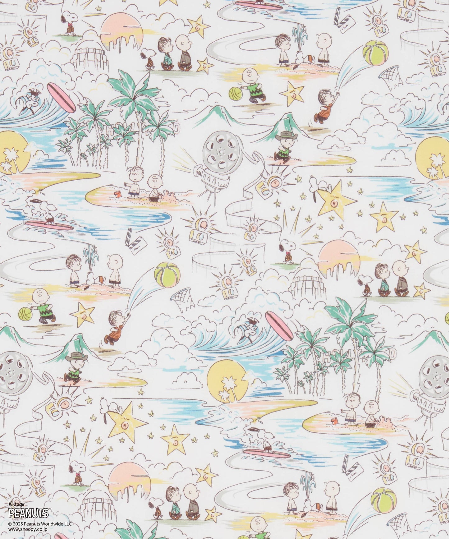 Peanuts x Liberty Fabrics Collection Vol.2 - Bespoke Sunny Holiday