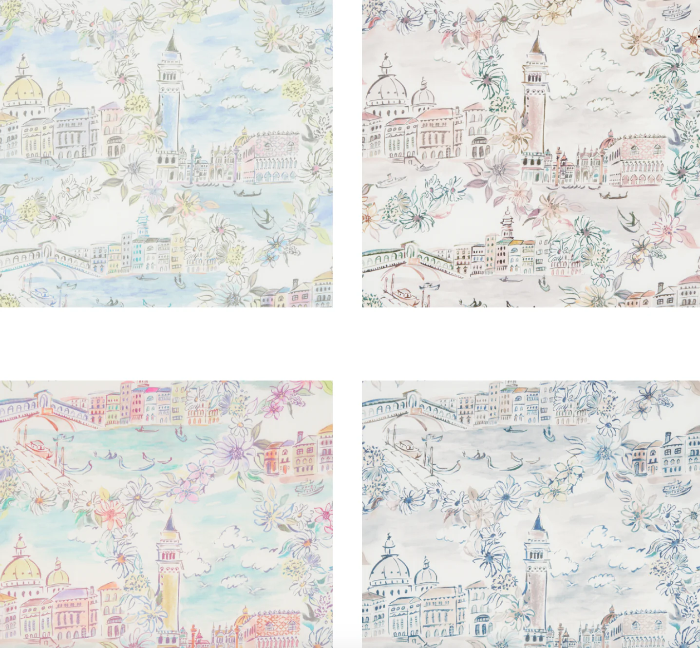 Liberty - Botanical Escape - Mini set of 4 - Venice
