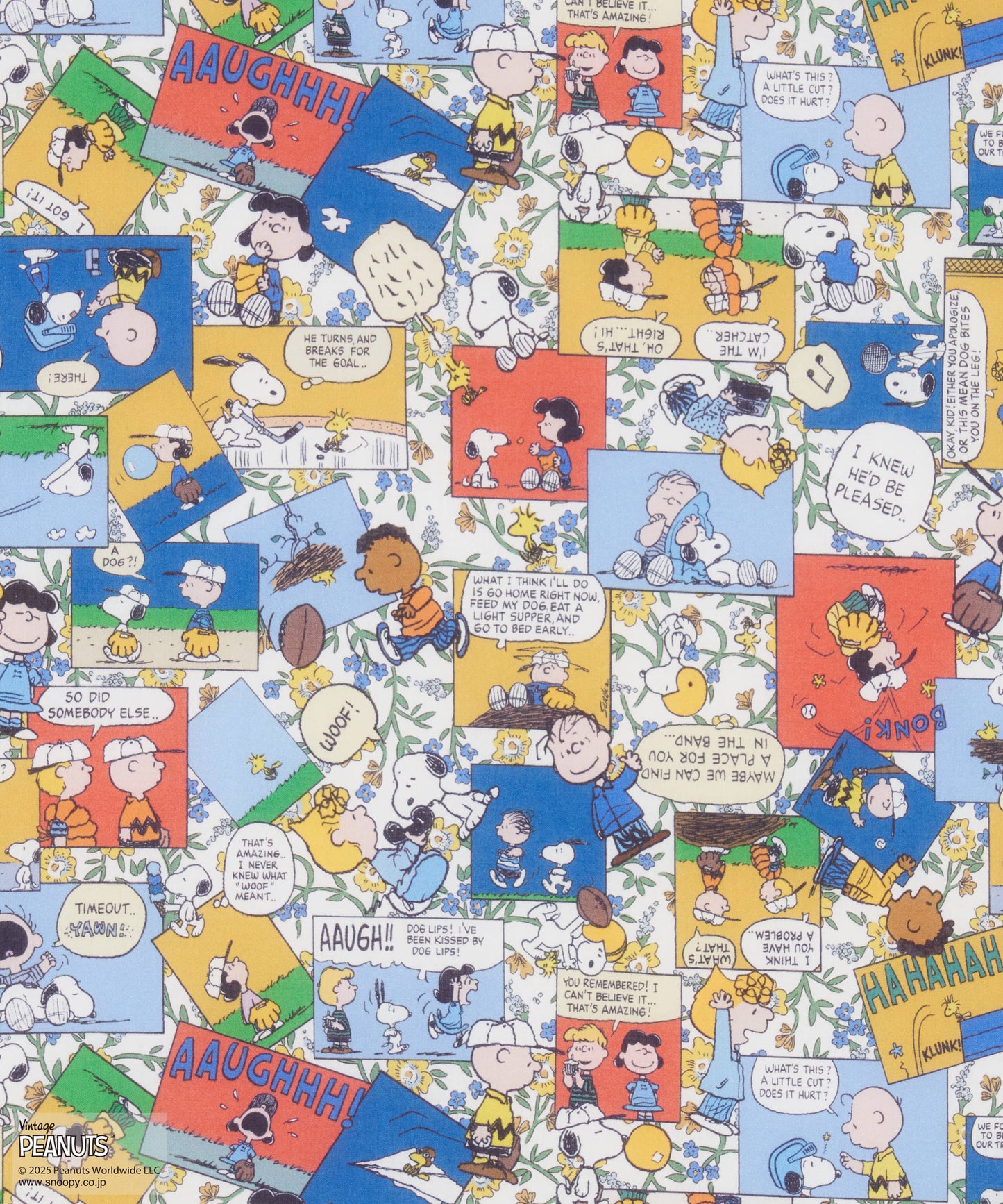 Peanuts x Liberty Fabrics Collection Vol.2 - Comic Strip Cosmos