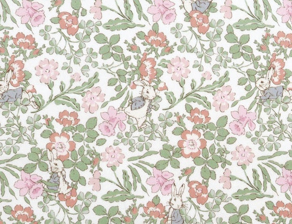 Liberty Japan x Peter Rabbit Limited Edition Collection - Walker Rabbits J24D- fat quarter