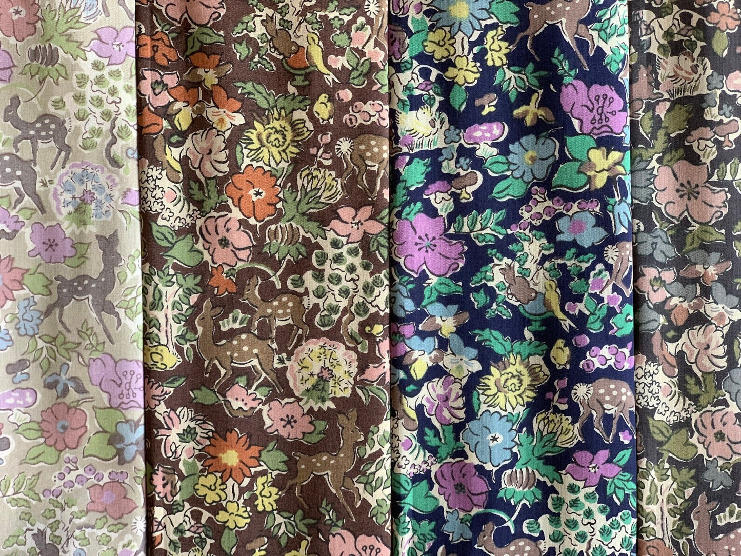 Liberty Print Cloth Set 2022ES - Liberty x Masaki san - Special collaboration - 25x30cm x 9 designs - 30pcs