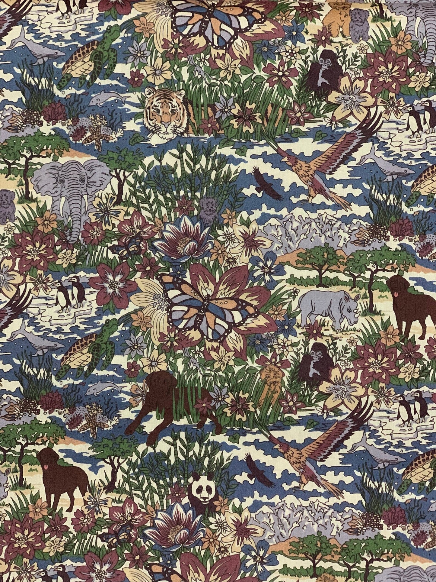 Liberty Print Cloth Set 2022ES - Liberty x Masaki san - Special collaboration - 25x30cm x 9 designs - 30pcs