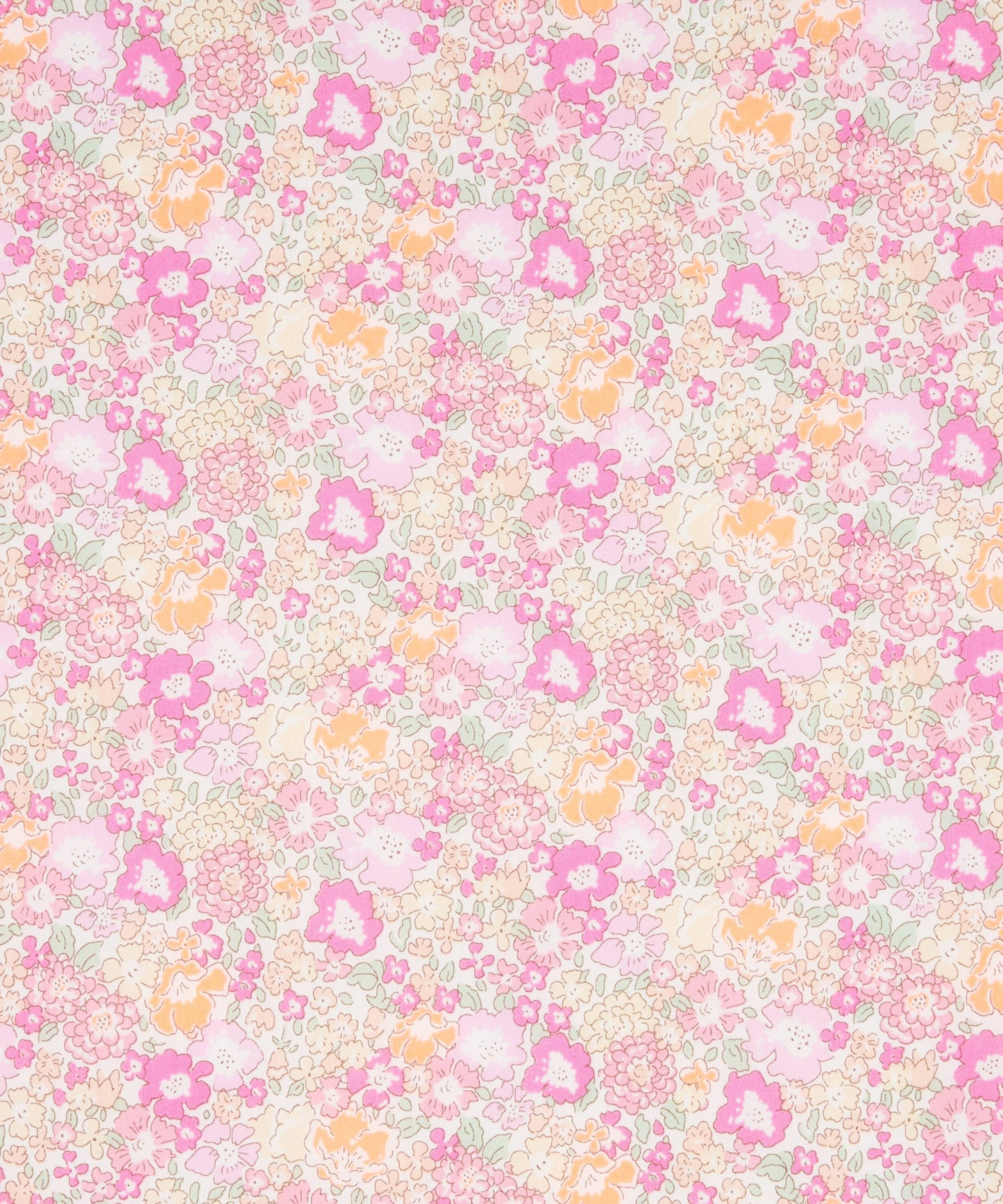 Liberty of London - Michelle j22b - Neon Liberty Japan Bespoke collection - neon orange mix - fat quarter