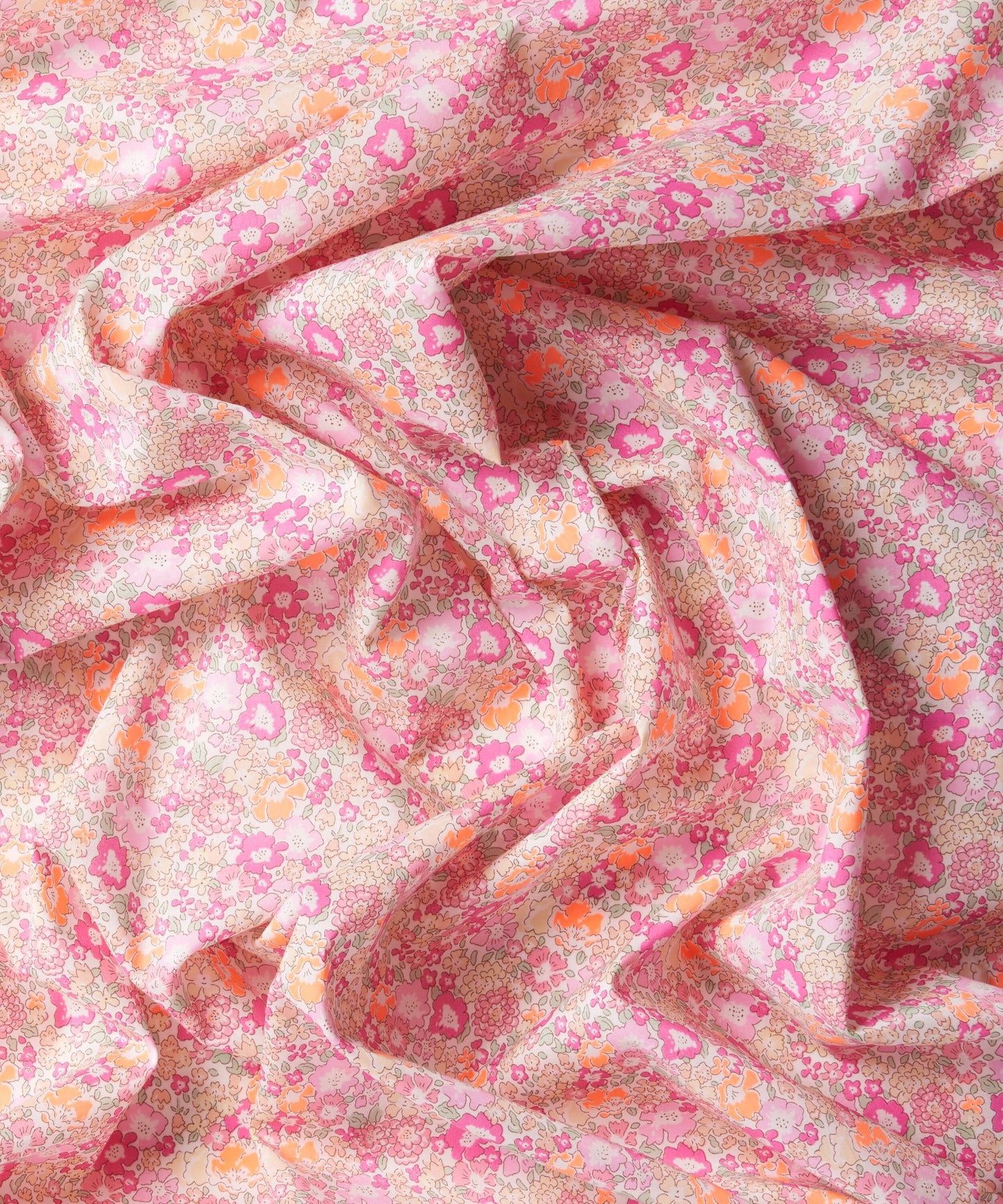 Liberty of London - Michelle j22b - Neon Liberty Japan Bespoke collection - neon orange mix - fat quarter