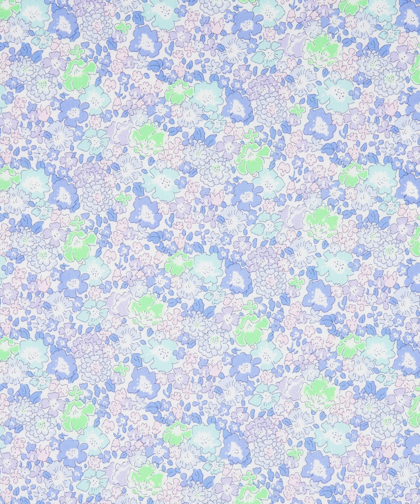 Liberty of London - Michelle j22d - Neon Liberty Japan Bespoke collection - neon green mix - fat quarter