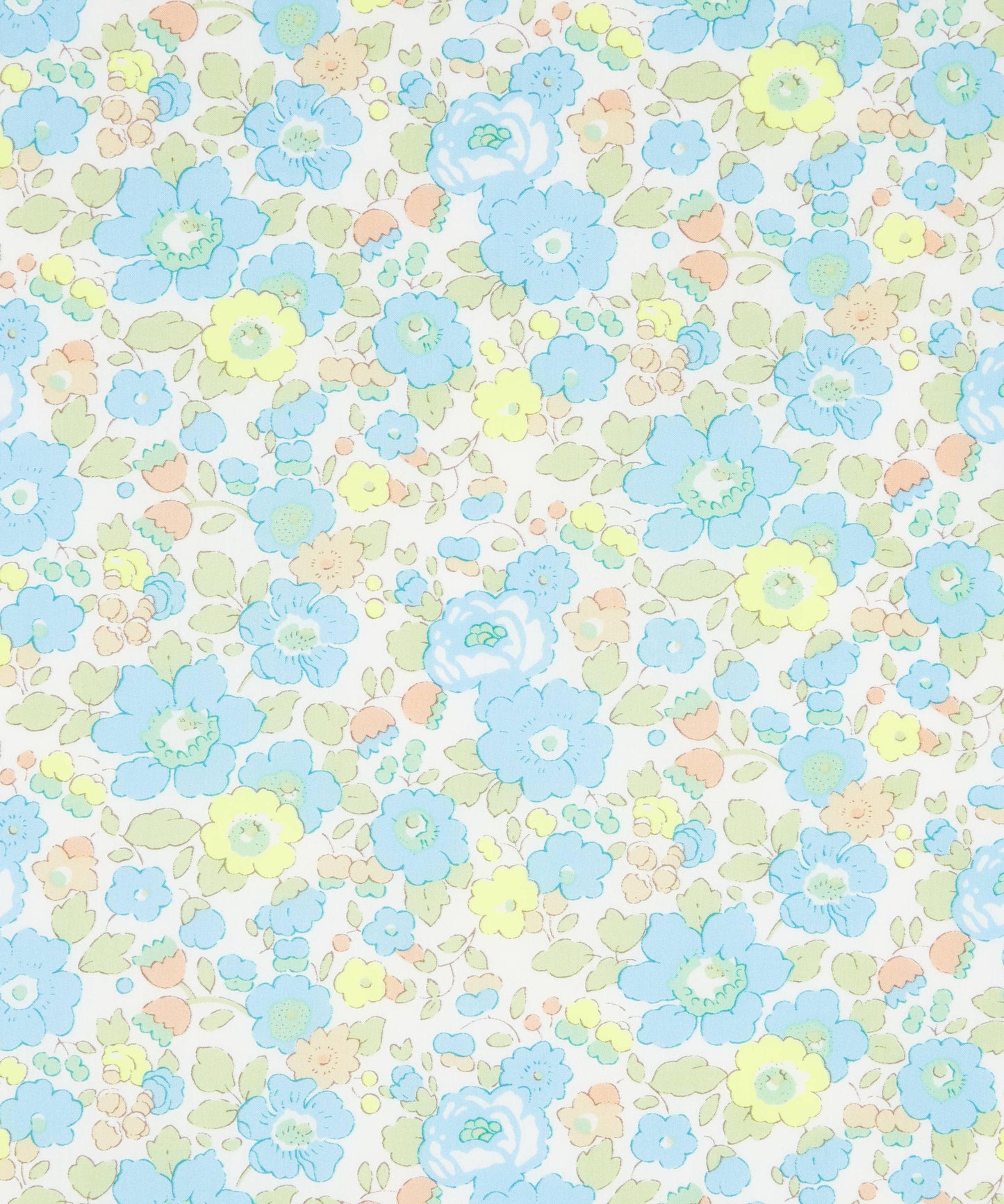Liberty of London - Betsy j22e - Neon Liberty Japan Bespoke collection - neon yellow mix - fat quarter