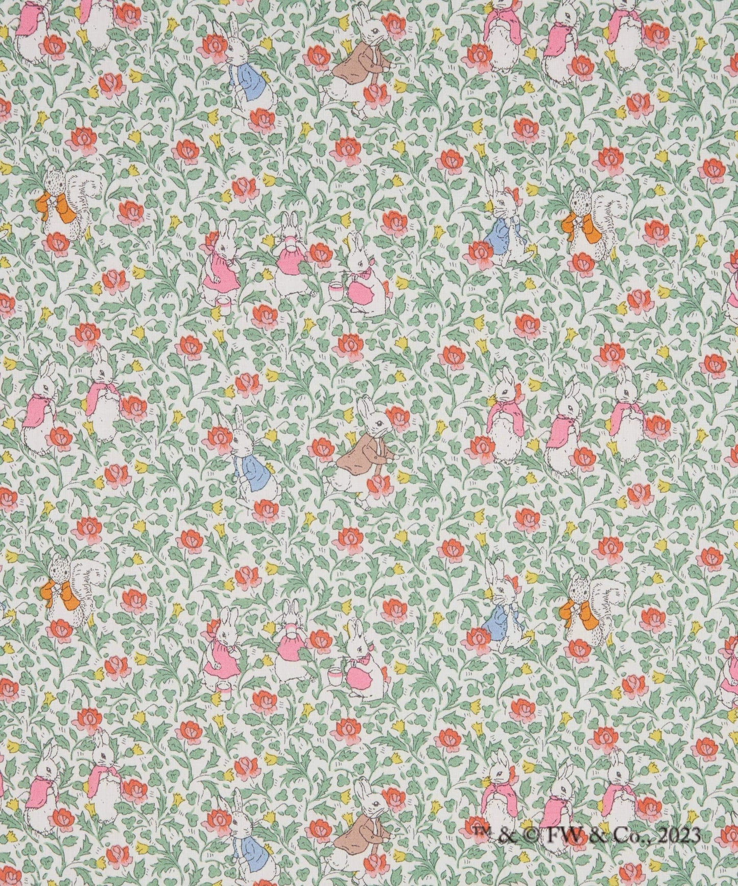 Liberty x Peter Rabbit 2023 Collaboration - Rose and Thistle Rabbit