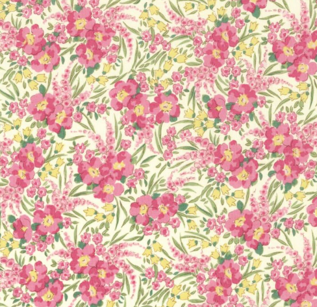 Liberty Japan - 2023AW Swirling Petals 01P - fat quarter
