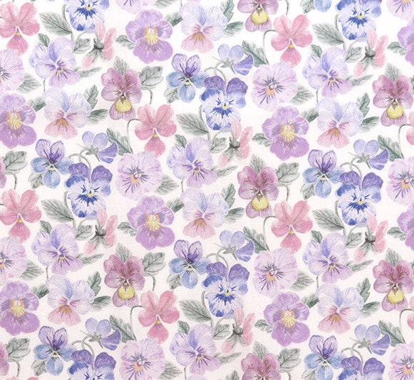 Liberty Japan - Bespoke Think of Me J23G - purple mix