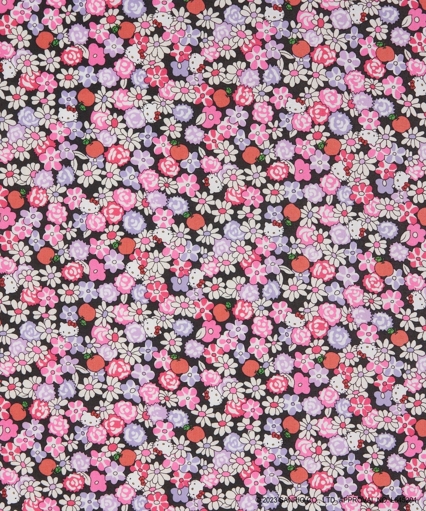 Liberty Japan x Hello Kitty 50th Anniversary - Apple Picking - fat quarter