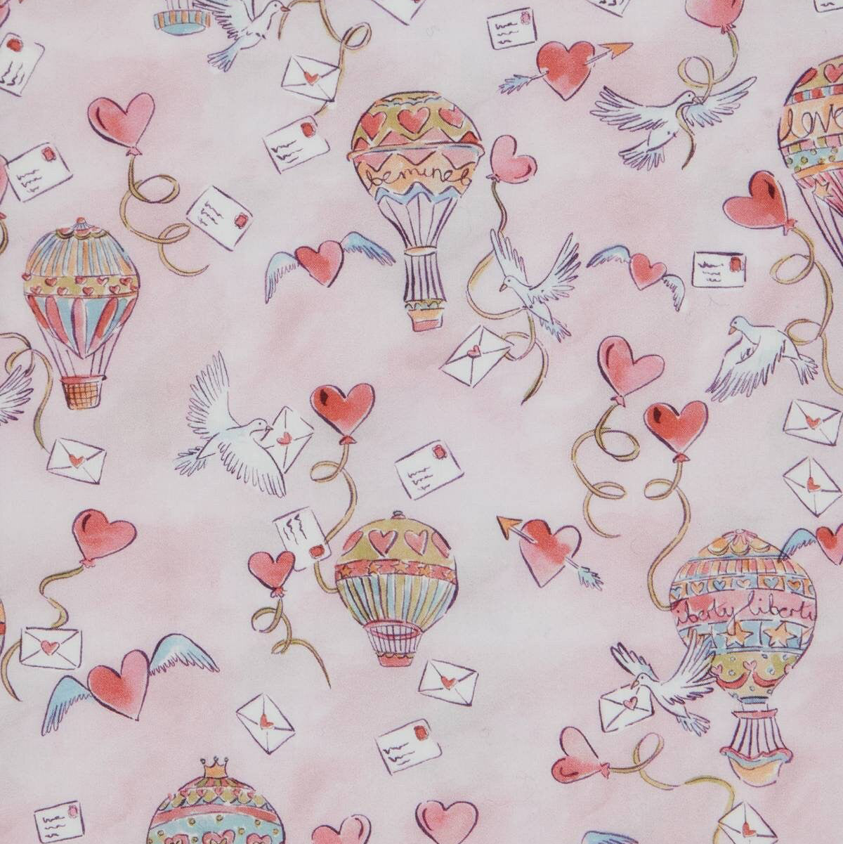 Liberty - Love is in the air - pink - fat quarter