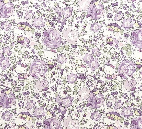 Liberty Japan x Hello Kitty 50th anniversary collection - Bespoke Felicite - fat quarter
