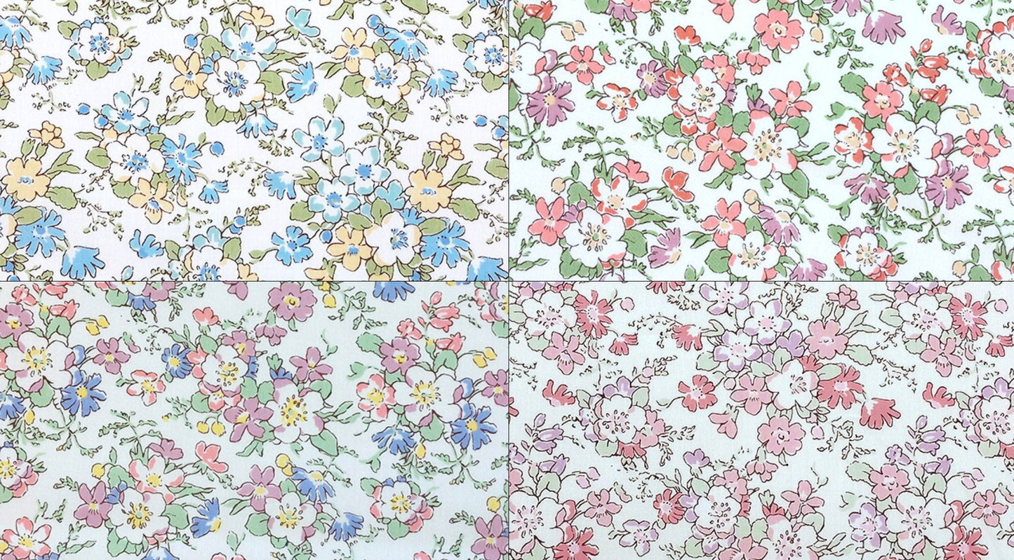 Liberty Japan - 2023 Bespoke Heritage Rose - fat quarter