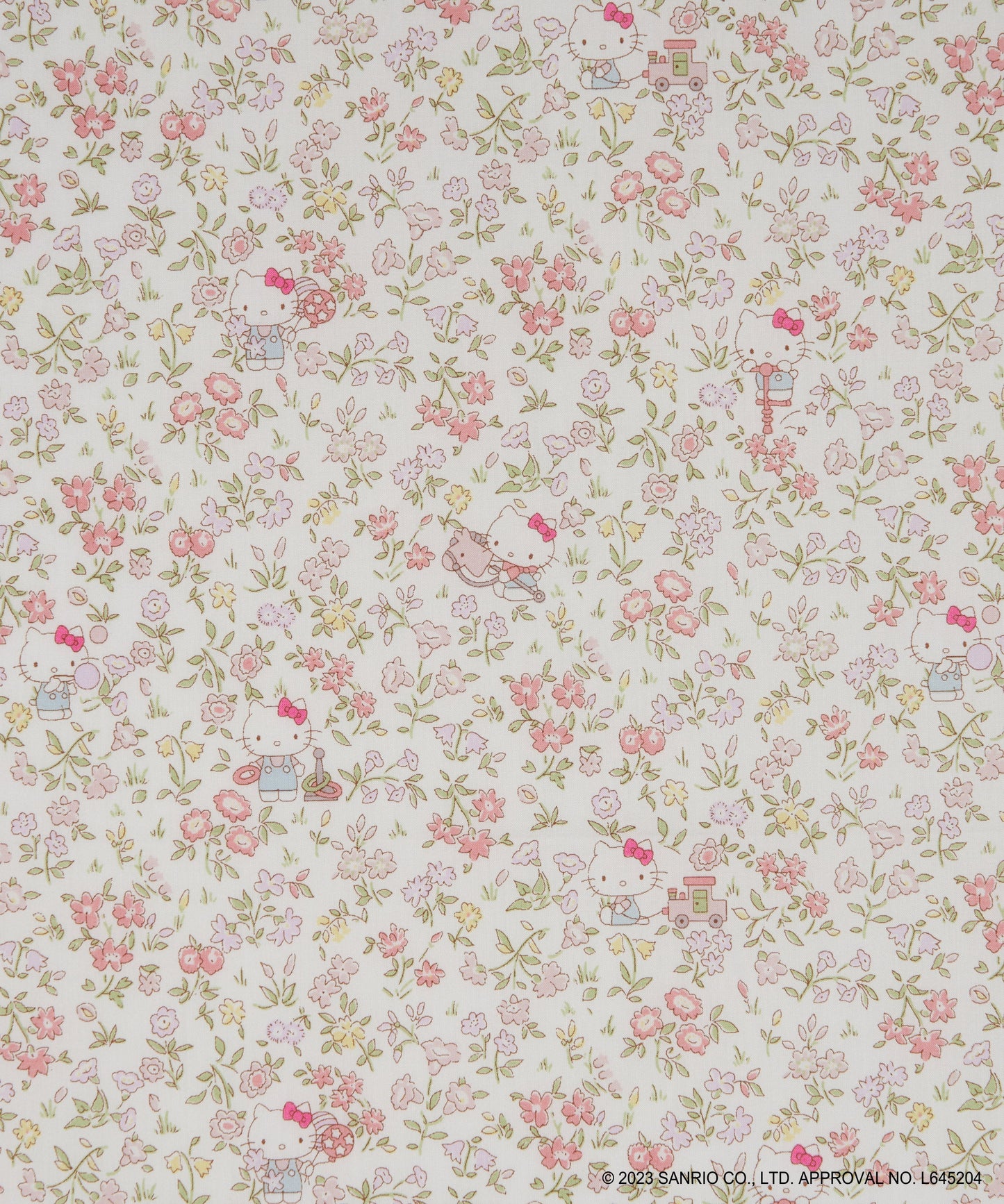 Liberty Japan x Hello Kitty 50th Anniversary - Playground - fat quarter