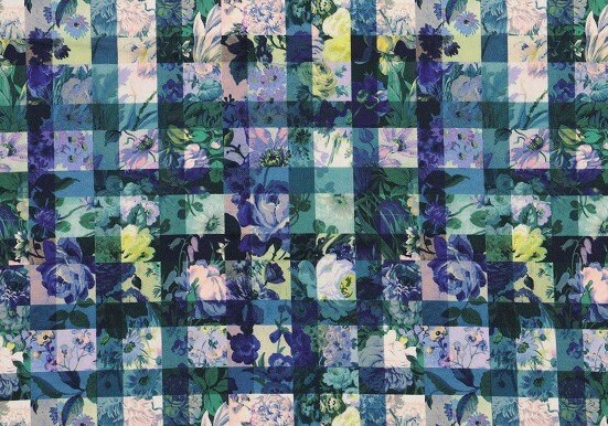 Liberty Japan - Bespoke Archive Gingham - Green - fat quarter