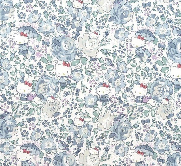 Liberty Japan x Hello Kitty 50th anniversary collection - Bespoke Felicite - fat quarter