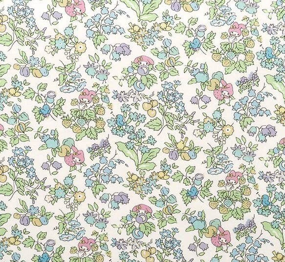 Liberty Japan - Bespoke Nancy Orchard j24b - fat quarter