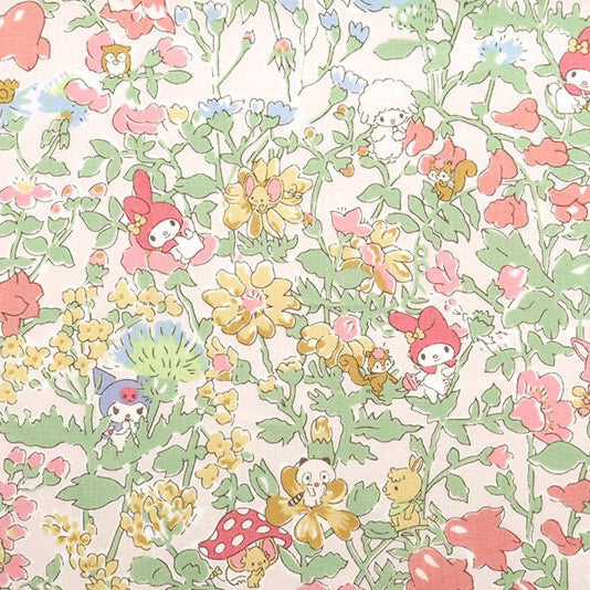 Liberty Japan x Hello Kitty - Bespoke Melody's Party j24A - fat quarter