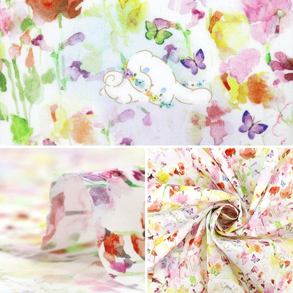 Liberty x Sanrio Cinnamoroll - Sunny Fields j25a