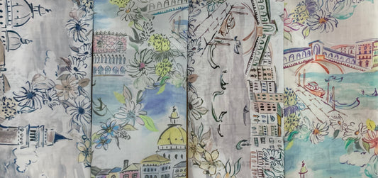 Liberty - Botanical Escape - Mini set of 4 - Venice